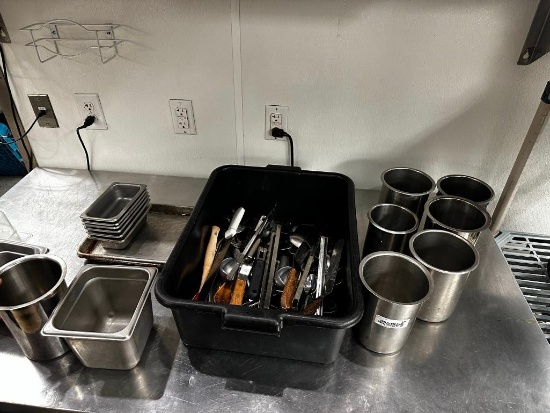 Group of Utensils and Supplies