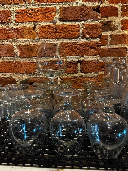 13 Cocktail Glasses, Snifters