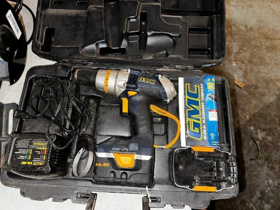 14v GMC Cordless Drill w/ Charger and Battery