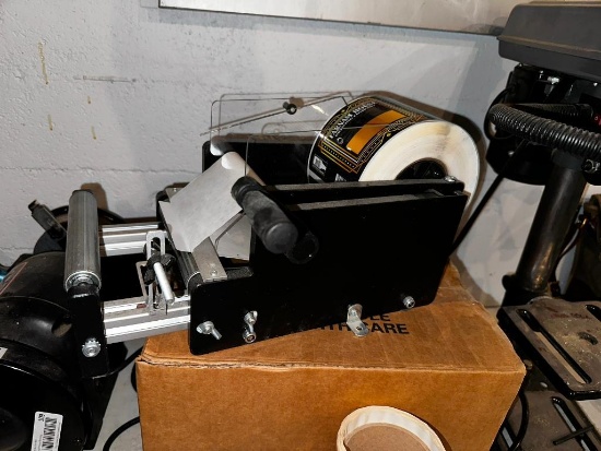 Bottle Labeler, Manual