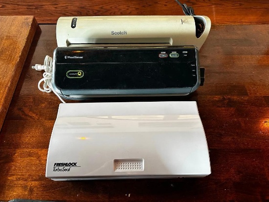 Three Food Sealers