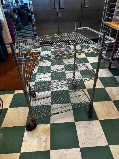 Mobile NSF Shelving Unit / Utility Cart
