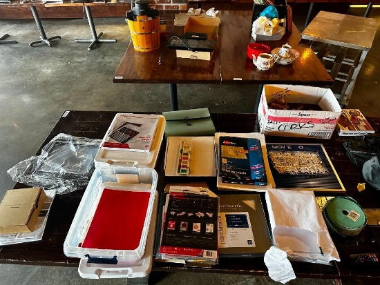 Misc. Office Supplies, Labels, Giveaway Tickets, Armbands, Corks
