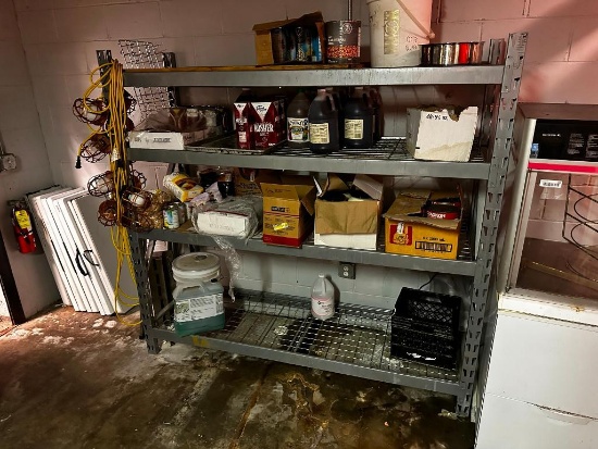 HD Shelving Unit, 77in W x 72in H x 24in W