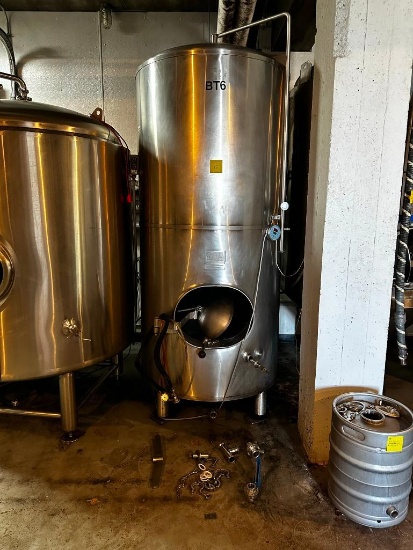 Pub Brewing 15 BBL Glycol Jacketed Stainless Steel Brite Tank