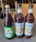 3 Sealed Bottles, 1 Liter Roses Lime Juice, 2 Monin Honey Syrup ea. 1 Liter