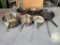 Six Pots and Pans, Skillets, Sauce Pans