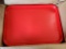 New Case of 12, Pinch 12in x 16in Fast Food Trays, Red, Cafeteria Trays, TRY-1216RD
