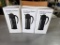 3 New 24oz Black & Stainless Steel Cream Servers, New in Box