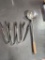 3 Sets of Tongs, 1 Ladle