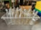 Large Group of Glass Swing Top Bottles