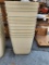 Lot of 12 HD Rubbermaid No. 2543 Fire Resistant Trans Cans, 7 Gallons Ea.