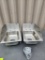 Lot of 2 New John Boos PB-DISINK101405-SSLR Drop-In Sinks