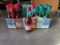 12 Various Bottles, Barefoot Wines Watermelon/Strawberry, Honeysuckle & Peach, Small Bottles