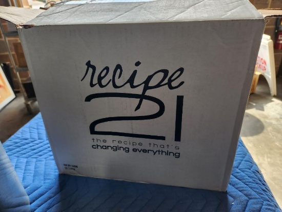 Case of 9 Sealed 1 Liter Bottles Recipe 21 Triple Sec