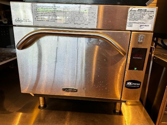 Amana Model AXP20QT High Speed Convection Oven, CLEAN