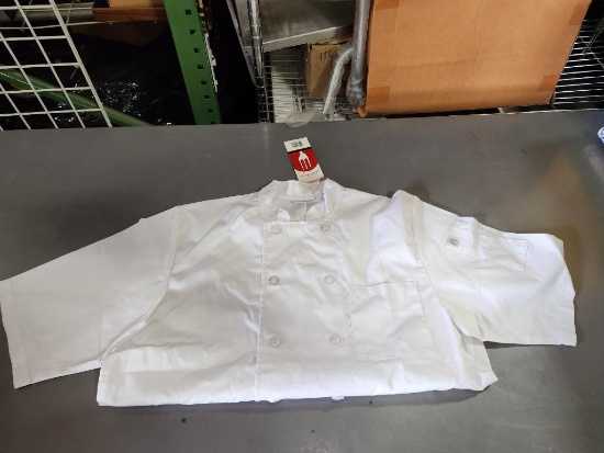 Chef Works Size Large Chef Coat
