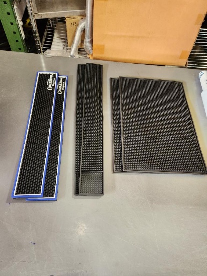 6 Rubber Bar Mats