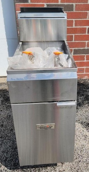 New Demo Unit Therma-Tek MN: TEK 40LP Gas Floor Fryer