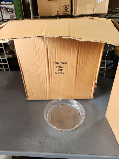 Case of 200 Clear Choice Domes, No. 89003