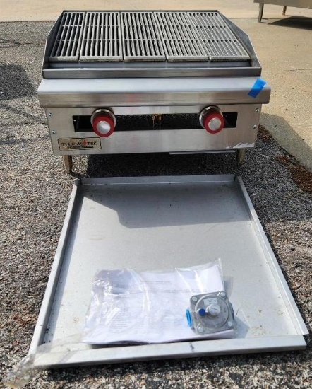 New Therma-Tek 24in LP Radiant Charbroiler, Made in USA