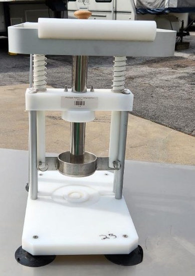 Countertop Pineapple Peeling & Coring Machine / Manual Unit - Like New