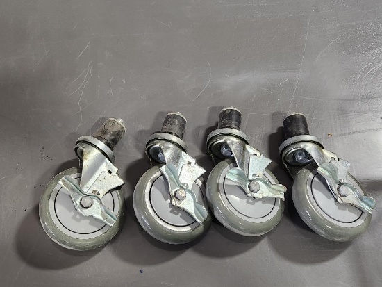 Lot of 4 Misc. Casters