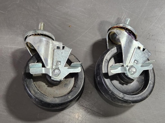 Lot of 2 Misc. Casters