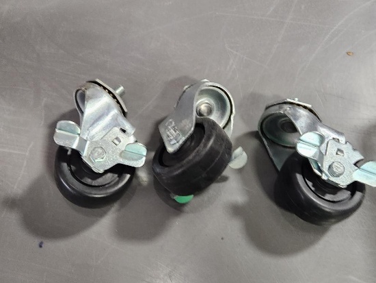 Lot of 3 Misc. Casters