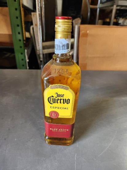 1 Sealed 1 Liter Bottle Jose Cuervo Blue Agave Gold Tequila