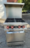 NEW Therma-Tek TMD24-4-1n 4-Burner Natural Gas Range w/ Oven