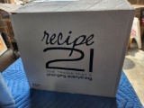 Case of 9 Sealed 1 Liter Bottles Recipe 21 Triple Sec