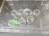 Lot of 7 Mason Jar Tumblers