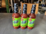 Lot of 3 Sealed Bottles, Zing Zang Bloody Mary Mix