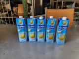 Lot of 5 Sealed Goya Pera Nectar Pear Bottles