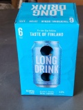 6 Pack Long Drink Traditional Citrus Soda, 5.5%, 12oz Cans