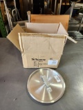New Case of 6, Supera ASP-5C Stainless Steel Lids