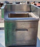 New NSF Stainless Steel Drop-In Sink w/ Paper Towel Holder, 16in x 16in x 17in