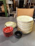 Group of Melamine China, Including 20 Carlisle Gathering GA55002 - 9in Plates