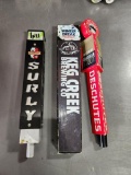 Lot of 3 Beer Tap Handles