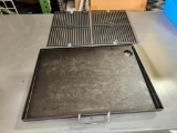 Grill Skillet Pan w/ 2 Iron Grates, We Believe for Grill Top or Over Fire