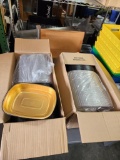 Case of 50 Large Entr?e & Dome Containers by Tuxedo No. 343-70WD