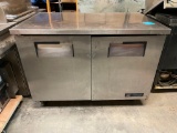 TRUE Model TWT-48F Under-Counter Worktop Freezer, 2-Section