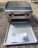 New Therma-Tek 24in LP Radiant Charbroiler, Made in USA