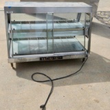 Merco 48in Heated Display Grab 'n Go Merchandiser, 220v, Working Condition Unknown'