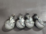 Lot of 4 Misc. Casters