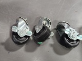 Lot of 3 Misc. Casters