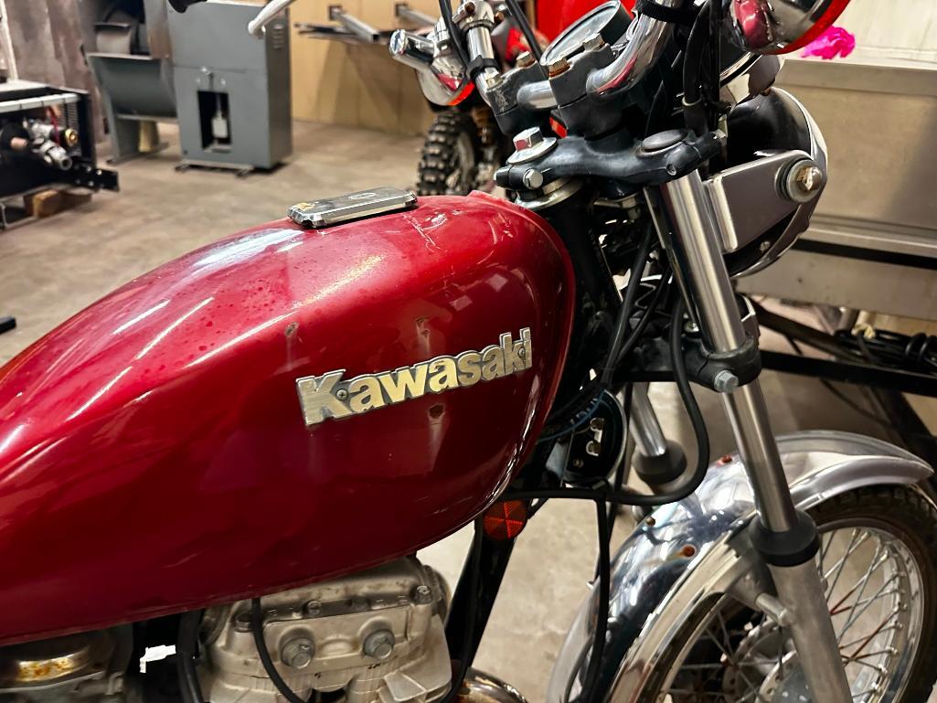 1982 Kawasaki KZ305 Motorcycle, VIN # | Proxibid