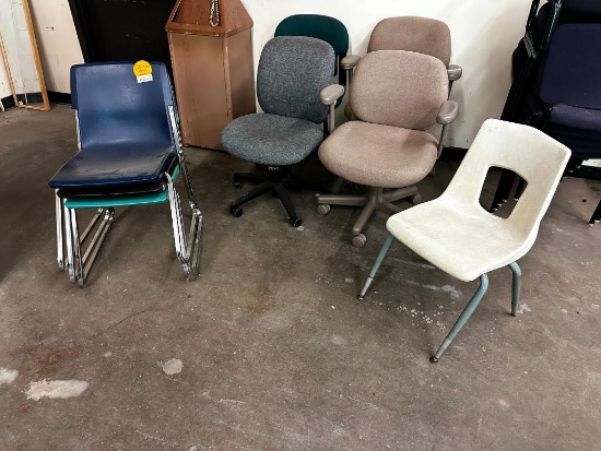 8 Various Chairs