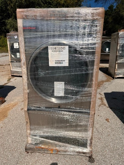 New Speed Queen 55lb Commercial Coin-Op Dryer Model: ST055NBCB2G2N03 SN: 1410049666